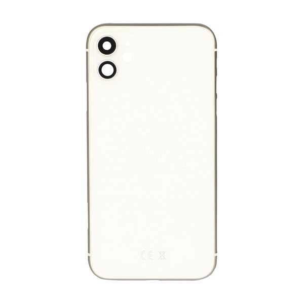 GemTech Apple Uyumlu iPhone 11 Kasa Kapak Beyaz Boş