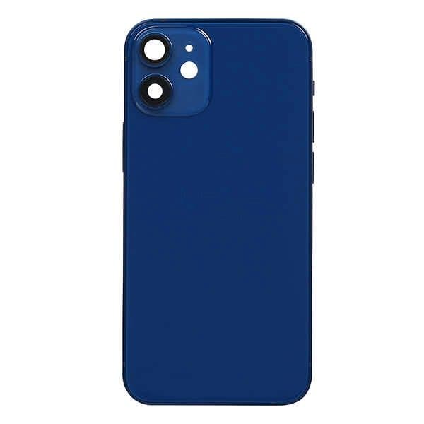 GemTech Apple Uyumlu iPhone 11 Kasa Kapak Mavi Dolu