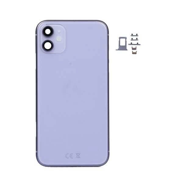 GemTech Apple Uyumlu iPhone 11 Kasa Kapak Mor Boş