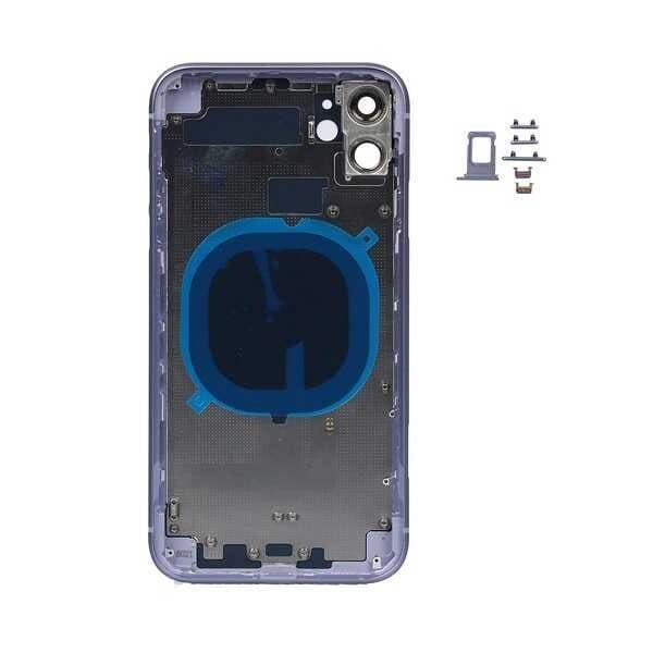 GemTech Apple Uyumlu iPhone 11 Kasa Kapak Mor Boş