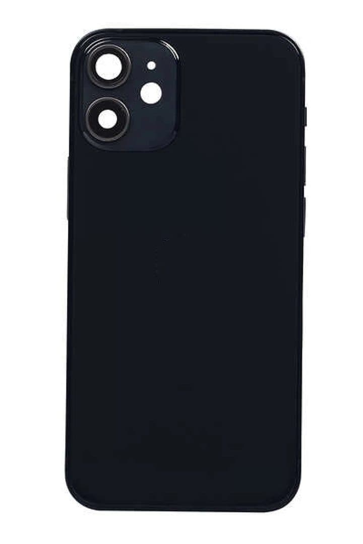 GemTech Apple Uyumlu iPhone 11 Kasa Kapak Siyah Dolu