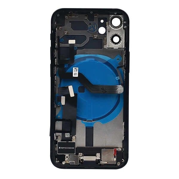 GemTech Apple Uyumlu iPhone 11 Kasa Kapak Siyah Dolu