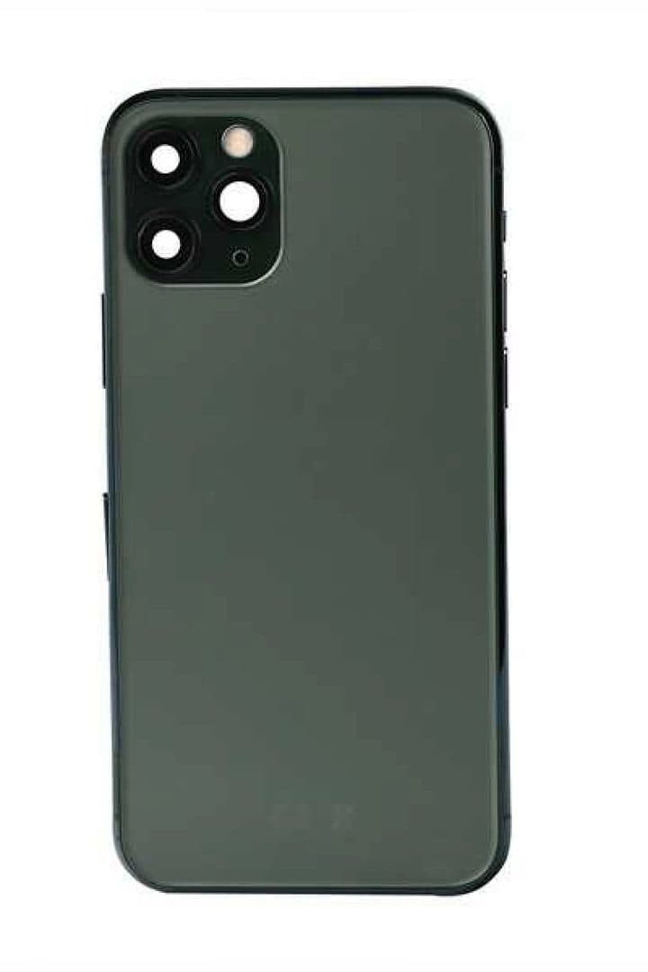 GemTech Apple Uyumlu iPhone 11 Pro Kasa Kapak Yeşil Dolu