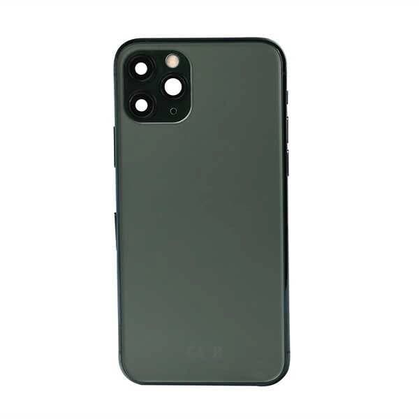 GemTech Apple Uyumlu iPhone 11 Pro Kasa Kapak Yeşil Dolu