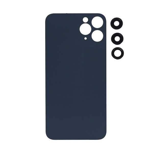 GemTech Apple Uyumlu iPhone 11 Pro Max Arka Kapak Kamera Lensli Yeşil