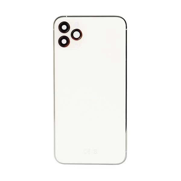 GemTech Apple Uyumlu iPhone 11 Pro Max Kasa Kapak Beyaz Boş
