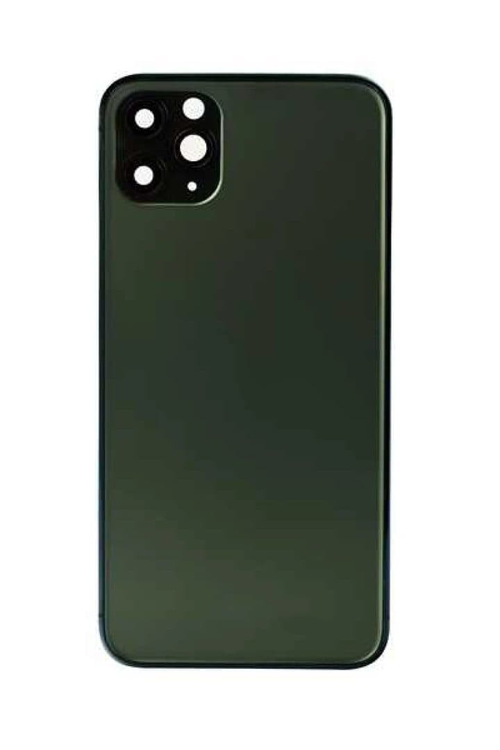 GemTech Apple Uyumlu iPhone 11 Pro Max Kasa Kapak Yeşil Boş