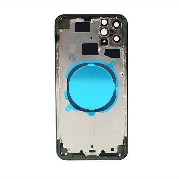 GemTech Apple Uyumlu iPhone 11 Pro Max Kasa Kapak Yeşil Boş