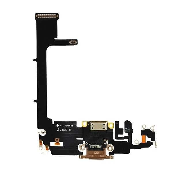 GemTech Apple Uyumlu iPhone 11 Pro Şarj Soketli Mikrofon Filmi Flex Gold Servis