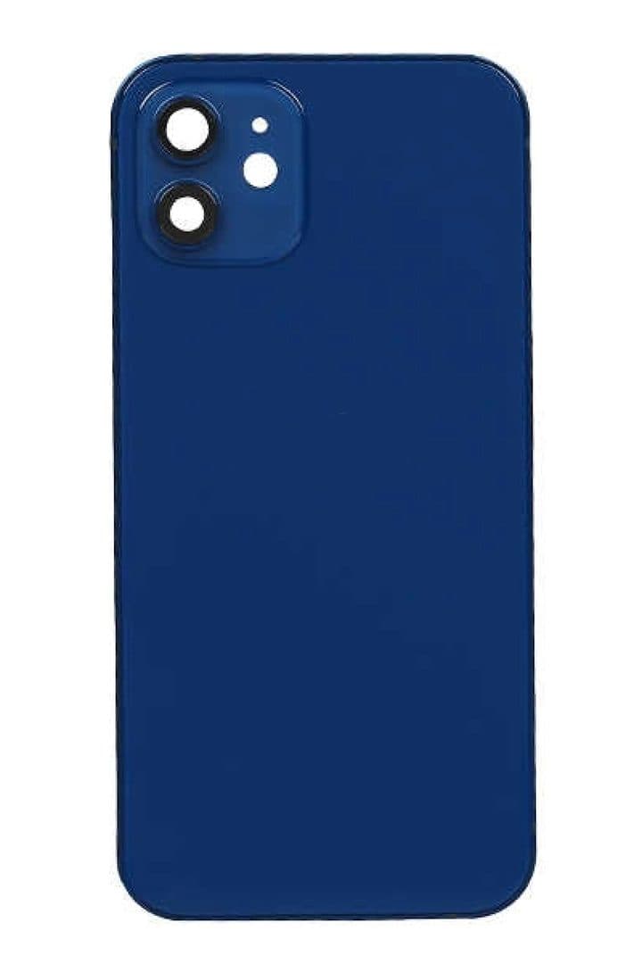 GemTech Apple Uyumlu iPhone 12 Kasa Kapak Mavi Boş