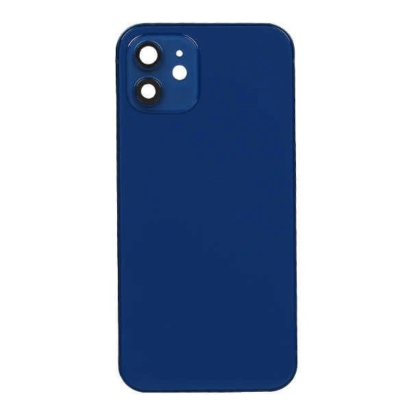 GemTech Apple Uyumlu iPhone 12 Kasa Kapak Mavi Boş