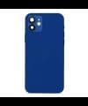GemTech Apple Uyumlu iPhone 12 Kasa Kapak Mavi Dolu