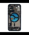GemTech Apple Uyumlu iPhone 12 Kasa Kapak Mavi Dolu