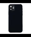 GemTech Apple Uyumlu iPhone 12 Kasa Kapak Siyah Dolu