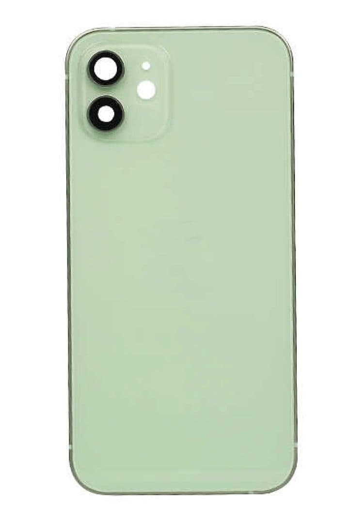 GemTech Apple Uyumlu iPhone 12 Kasa Kapak Yeşil Boş