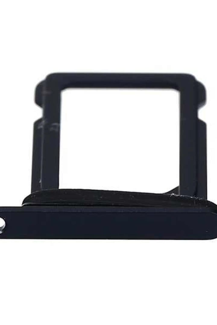 GemTech Apple Uyumlu iPhone 12 Mini Sim Kart Tepsisi Siyah Çift Simli