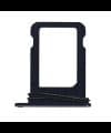 GemTech Apple Uyumlu iPhone 12 Mini Sim Kart Tepsisi Siyah Çift Simli