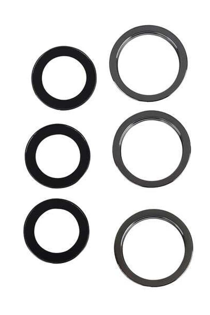 GemTech Apple Uyumlu iPhone 12 Pro Kamera Lensi Siyah