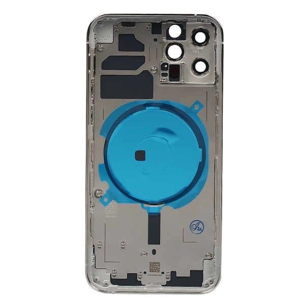 GemTech Apple Uyumlu iPhone 12 Pro Kasa Kapak Beyaz Boş