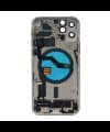 GemTech Apple Uyumlu iPhone 12 Pro Kasa Kapak Beyaz Dolu