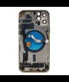 GemTech Apple Uyumlu iPhone 12 Pro Kasa Kapak Gold Dolu