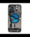 GemTech Apple Uyumlu iPhone 12 Pro Kasa Kapak Siyah Dolu
