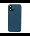 GemTech Apple Uyumlu iPhone 12 Pro Max Kasa Kapak Mavi Boş