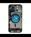 GemTech Apple Uyumlu iPhone 12 Pro Max Kasa Kapak Siyah Dolu