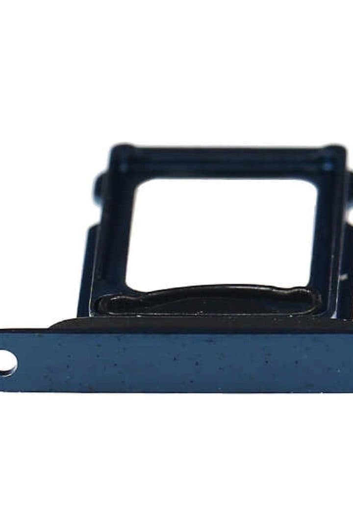GemTech Apple Uyumlu iPhone 12 Pro Max Sim Kart Tepsisi Mavi Çift Simli