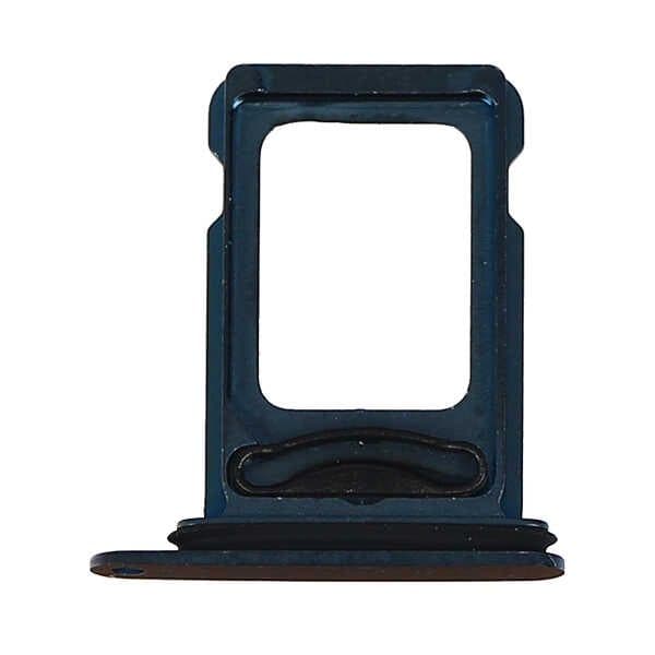 GemTech Apple Uyumlu iPhone 12 Pro Max Sim Kart Tepsisi Mavi Çift Simli