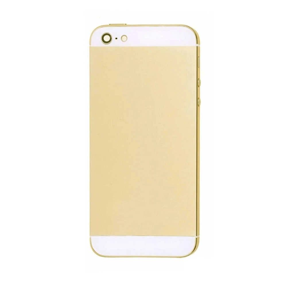 GemTech Apple Uyumlu iPhone 5 Kasa Gold Boş