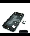 GemTech Apple Uyumlu iPhone 5 Kasa Siyah Dolu