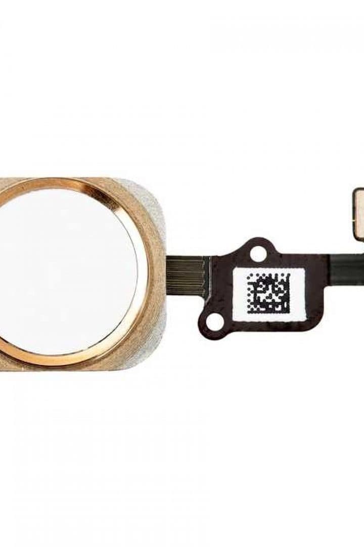 GemTech Apple Uyumlu iPhone 6 Home Tuş Bordu Filmi Flex Beyaz