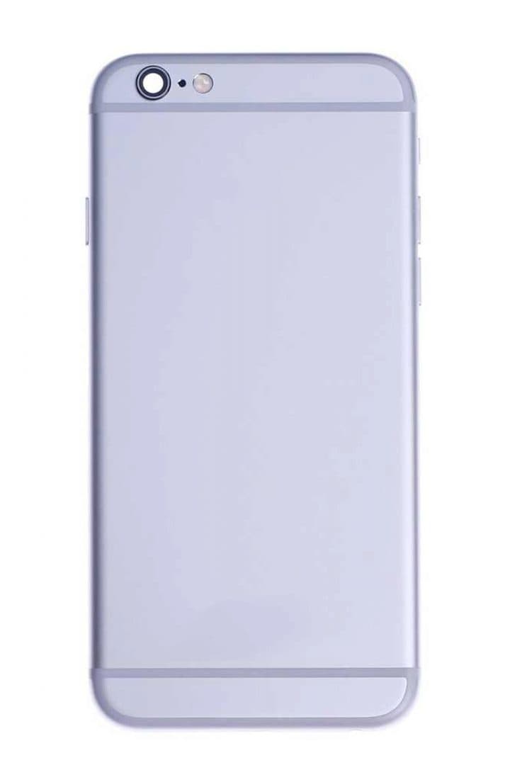GemTech Apple Uyumlu iPhone 6s Kasa Gümüş Dolu