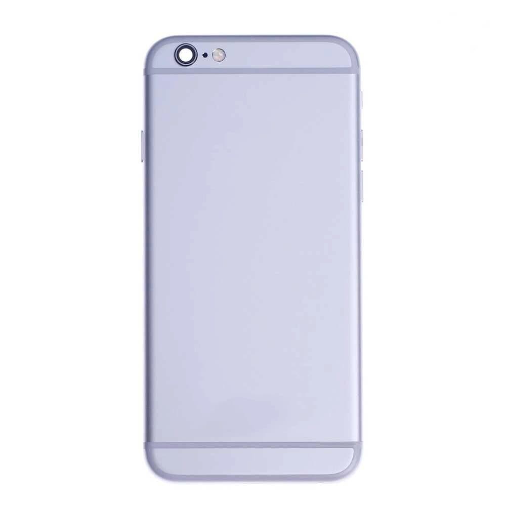 GemTech Apple Uyumlu iPhone 6s Kasa Gümüş Dolu