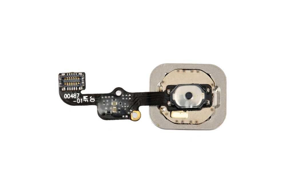GemTech Apple Uyumlu iPhone 6s Plus Home Tuş Bordu Filmi Flex Siyah