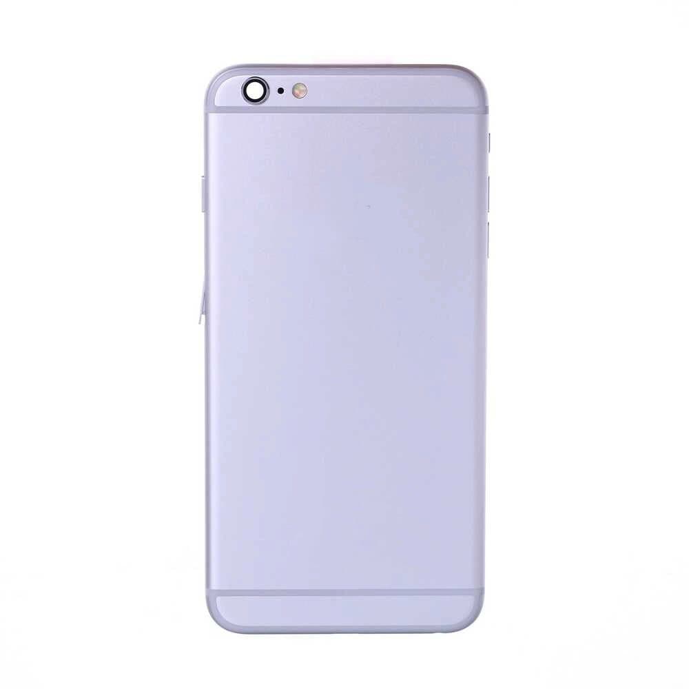 GemTech Apple Uyumlu iPhone 6s Plus Kasa Gümüş Dolu