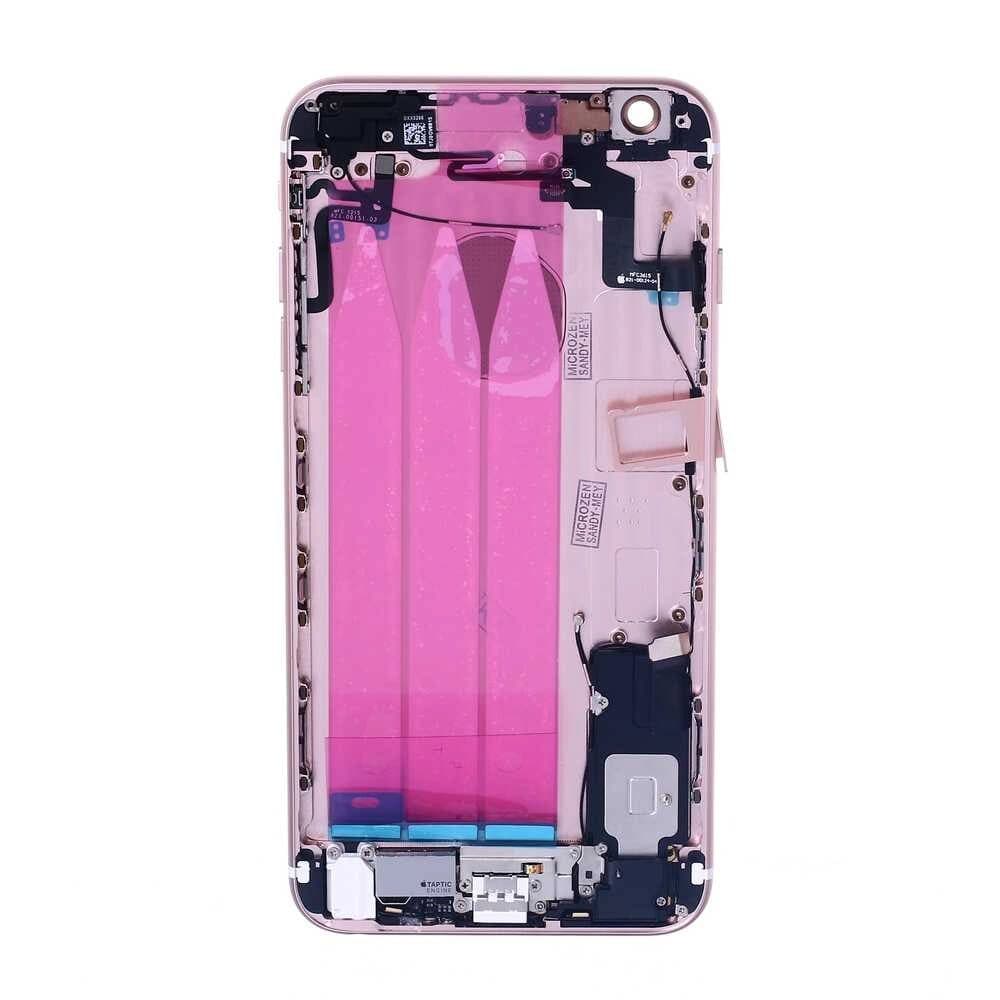 GemTech Apple Uyumlu iPhone 6s Plus Kasa Rose Dolu