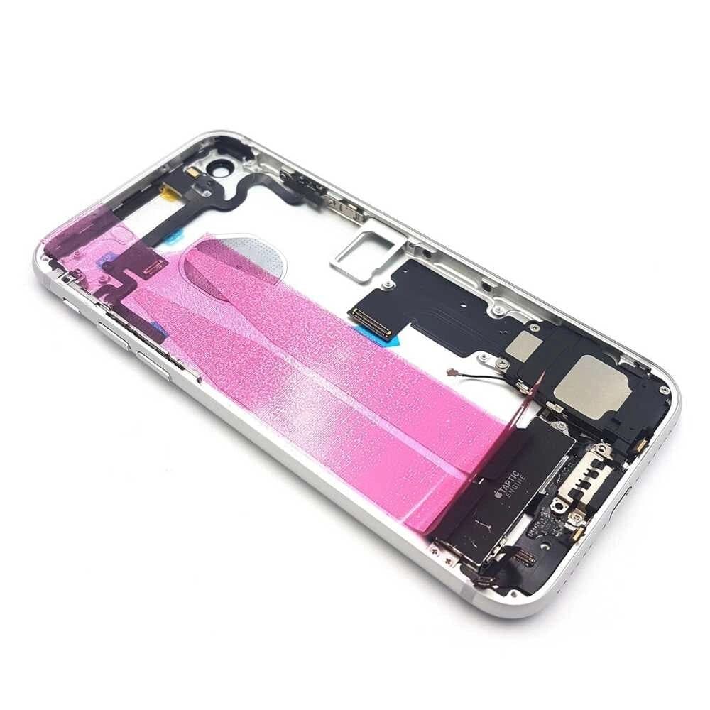 GemTech Apple Uyumlu iPhone 7 Kasa Beyaz Dolu