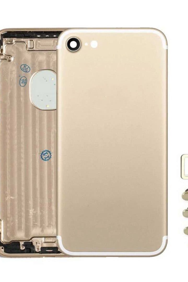 GemTech Apple Uyumlu iPhone 7 Kasa Gold Boş