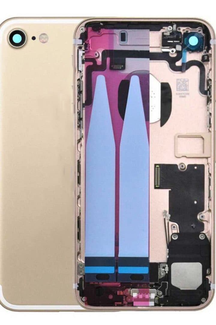 GemTech Apple Uyumlu iPhone 7 Kasa Gold Dolu