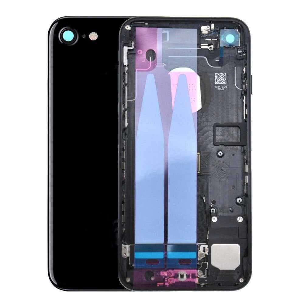 GemTech Apple Uyumlu iPhone 7 Kasa Jet Black Dolu