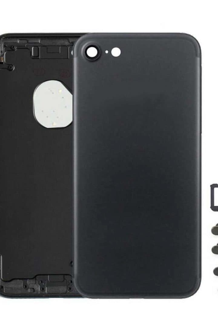 GemTech Apple Uyumlu iPhone 7 Kasa Siyah Boş