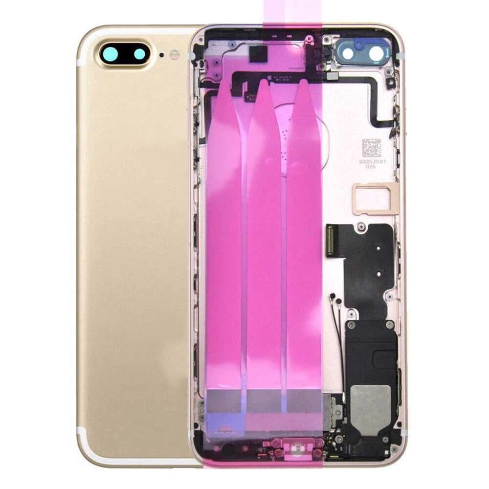 GemTech Apple Uyumlu iPhone 7 Plus Kasa Gold Dolu