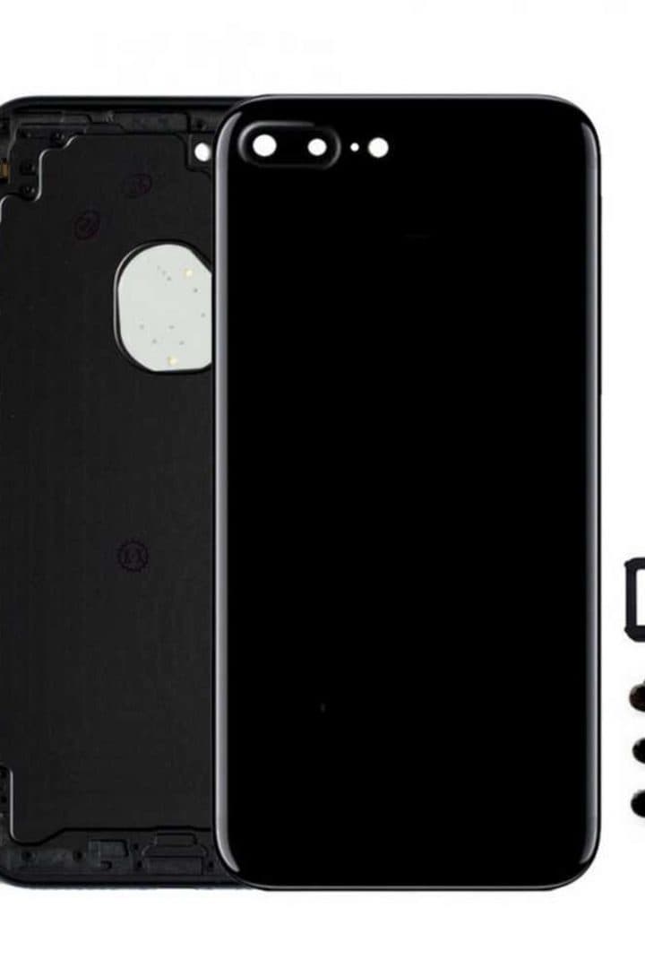 GemTech Apple Uyumlu iPhone 7 Plus Kasa Jet Black Boş