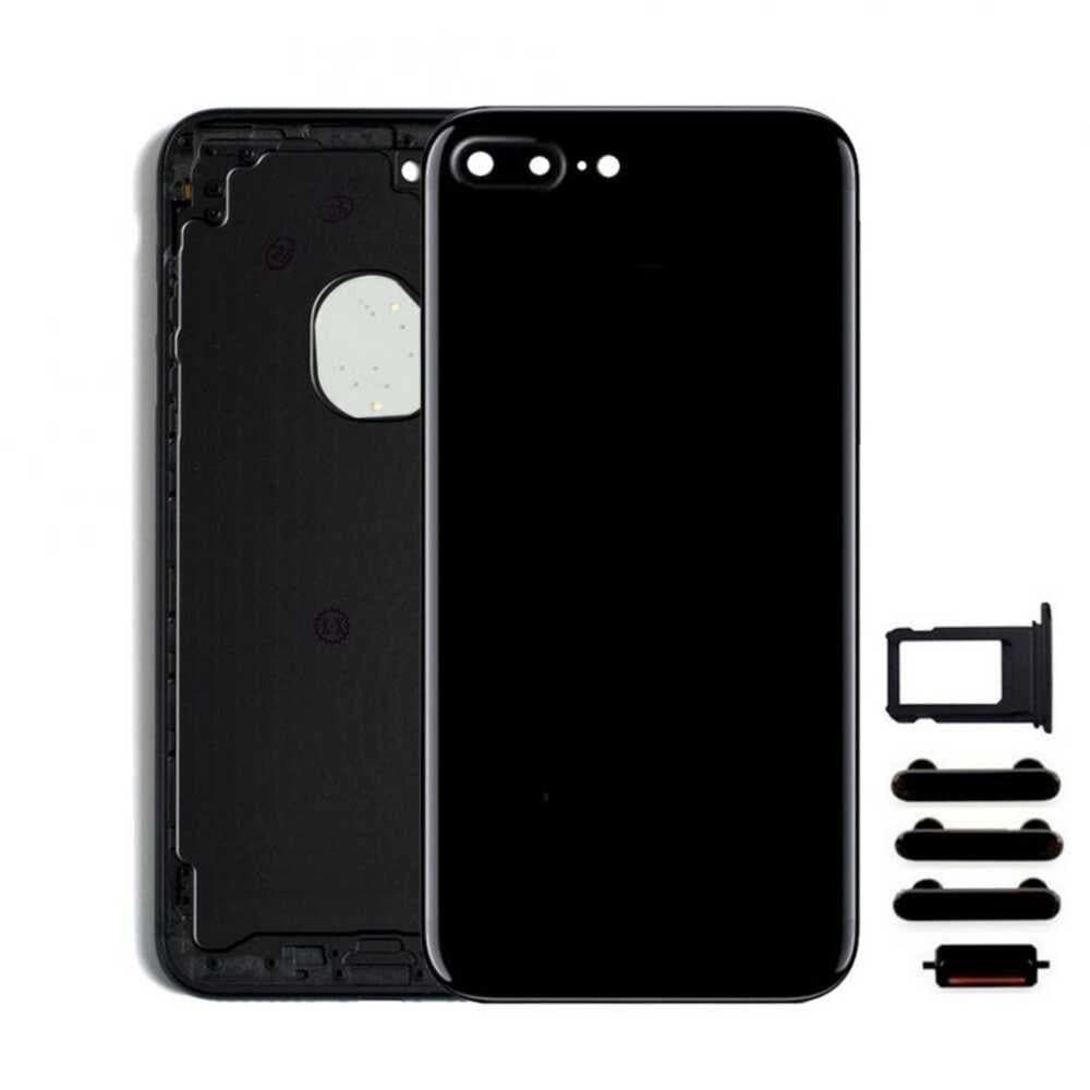 GemTech Apple Uyumlu iPhone 7 Plus Kasa Jet Black Boş
