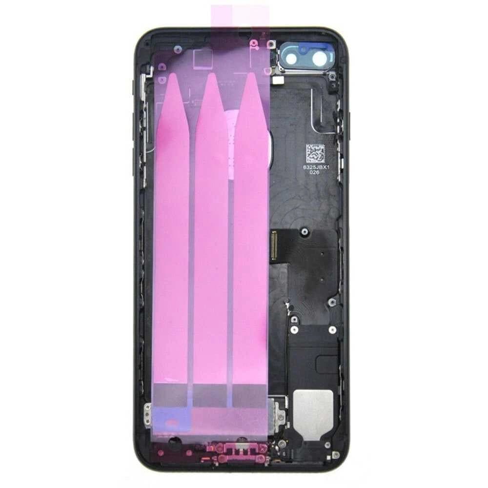 GemTech Apple Uyumlu iPhone 7 Plus Kasa Jet Black Dolu