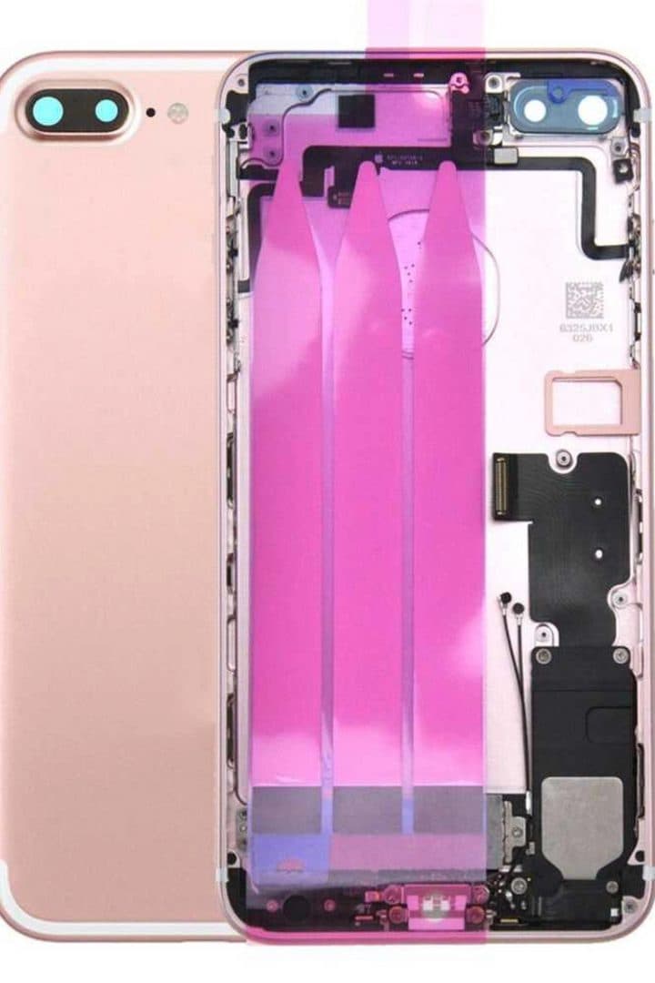 GemTech Apple Uyumlu iPhone 7 Plus Kasa Rose Dolu