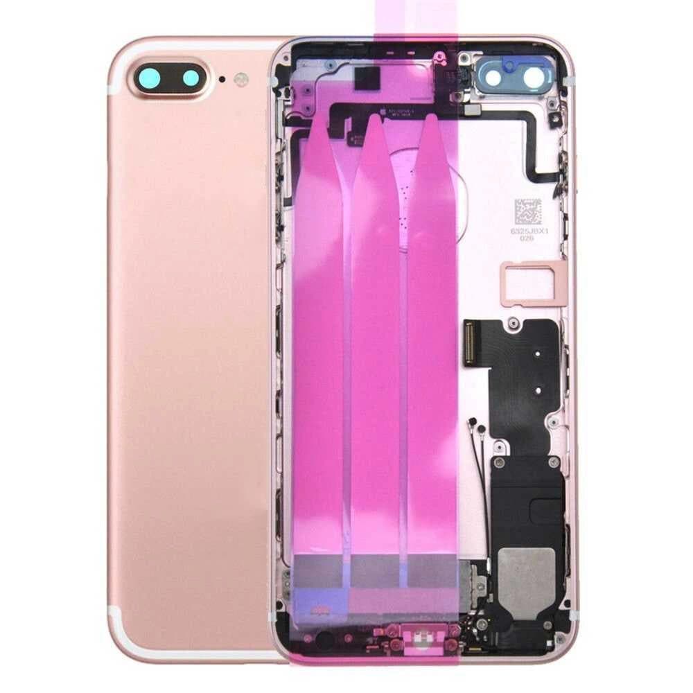 GemTech Apple Uyumlu iPhone 7 Plus Kasa Rose Dolu