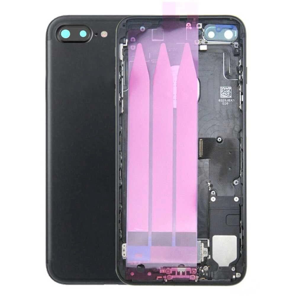GemTech Apple Uyumlu iPhone 7 Plus Kasa Siyah Dolu